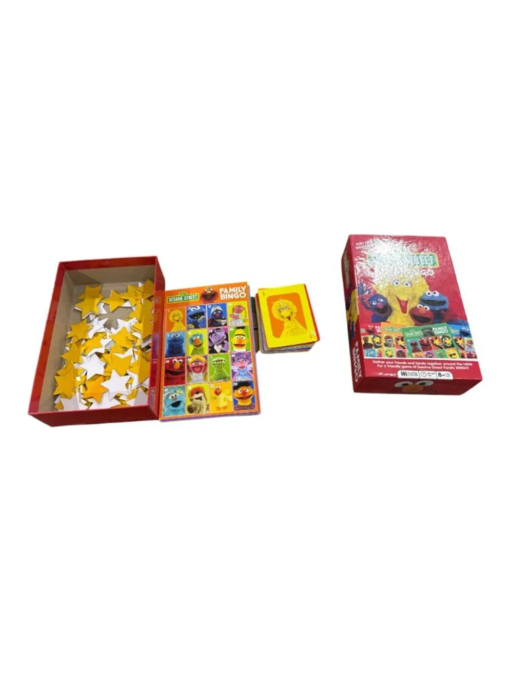 Sesame Street Family Bingo & Skillmatics Guess In 10 Animal Planet Game Set For